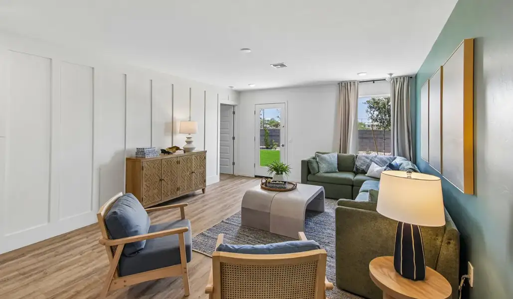 Furnished interior view inside a new home in Sorrel Ridge Estates, Tucson (Image 13). Furnished interior view inside a new home in Sorrel Ridge Estates, Tucson (Image 13).