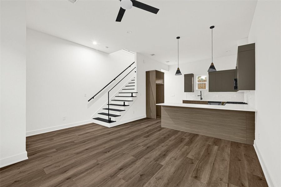 Spacious, unfurnished interior of a new home in , Houston (Image 14). Spacious, unfurnished interior of a new home in , Houston (Image 14).