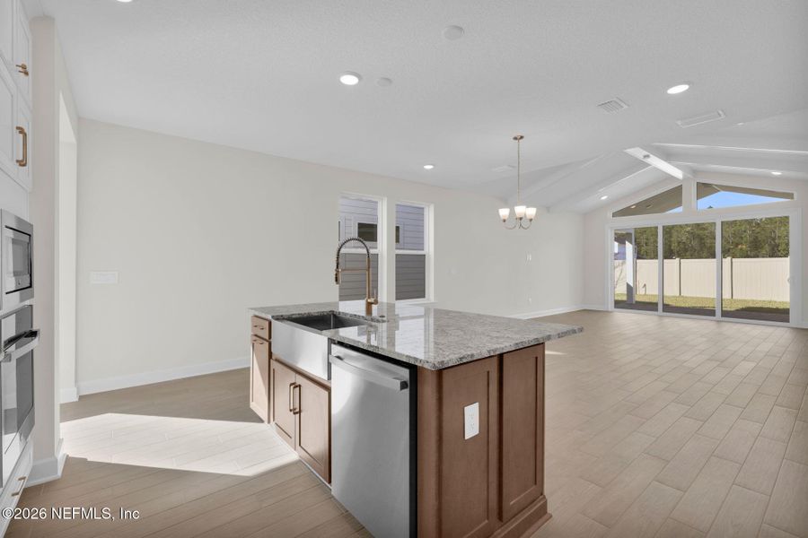 Furnished interior view inside a new home in Seabrook Village at Seabrook, Ponte Vedra (Image 15).