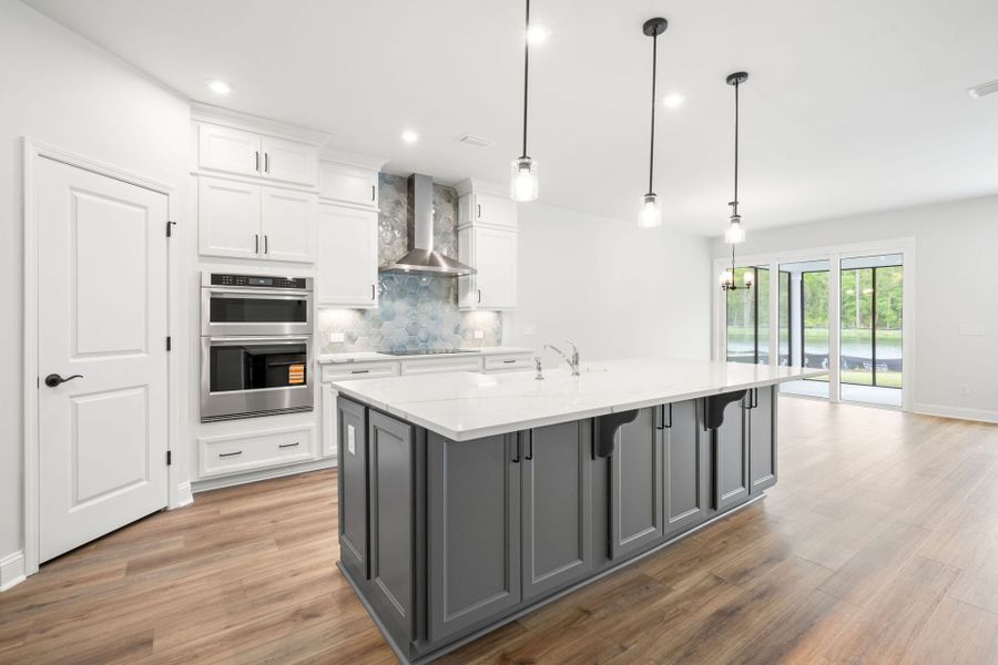 Furnished interior view inside a new home in Waterways, Richmond Hill (Image 5).