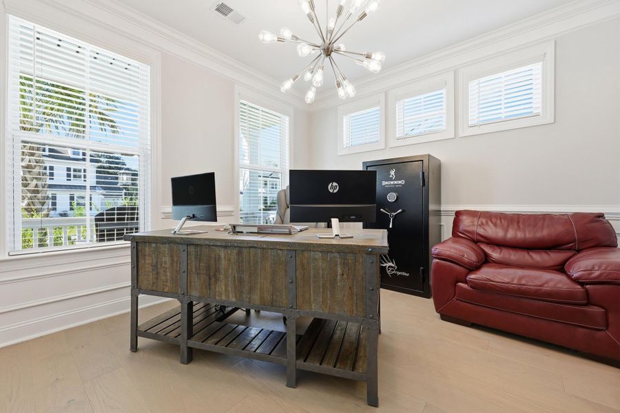 Furnished interior view inside a new home in , Hollywood (Image 13). Furnished interior view inside a new home in , Hollywood (Image 13).