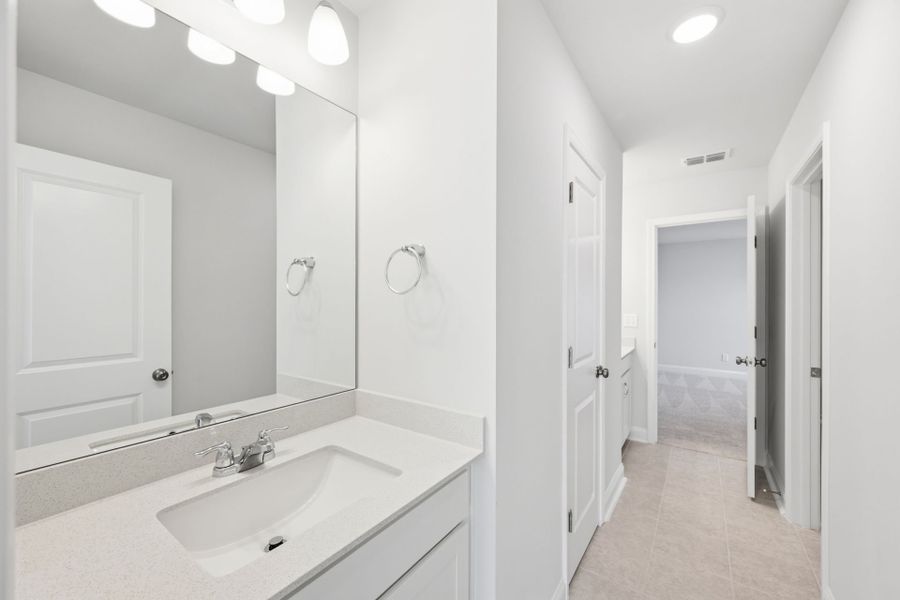 Furnished interior view inside a new home in Carriage Estates, Lexington (Image 15).