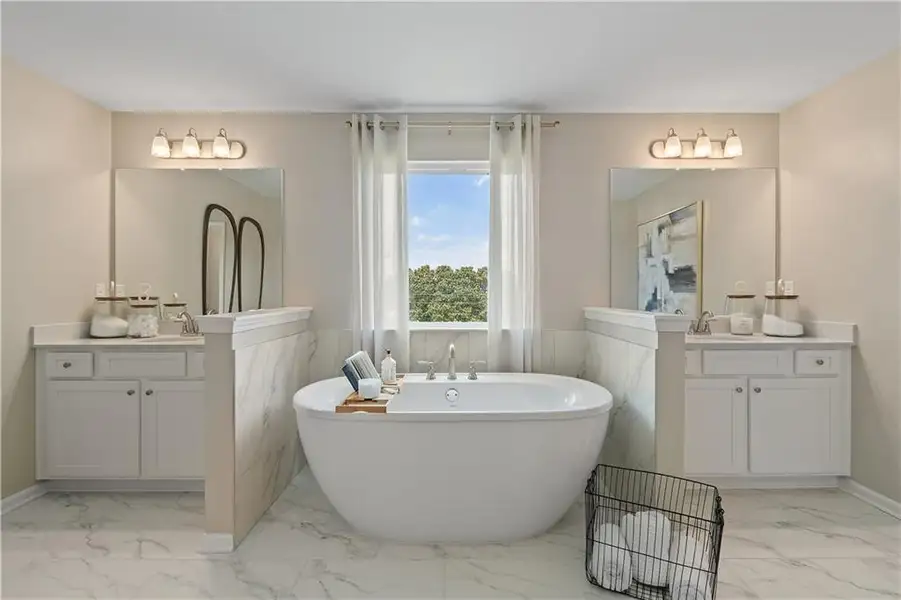 Furnished interior view inside a new home in Westwind Estates, Hampton (Image 4).