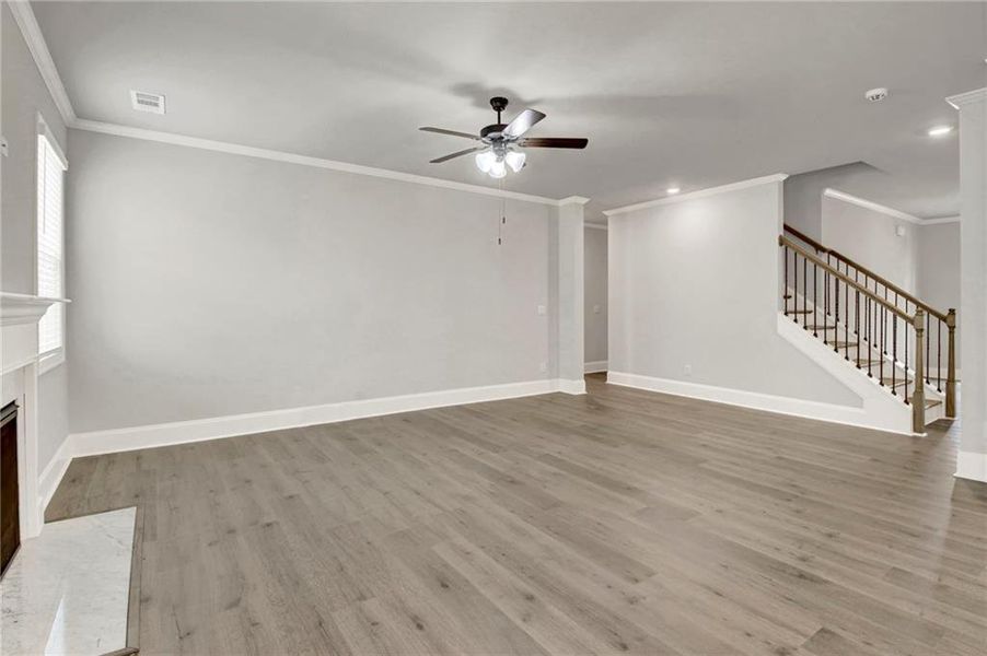 Spacious, unfurnished interior of a new home in Butner Estates, College Park (Image 20).