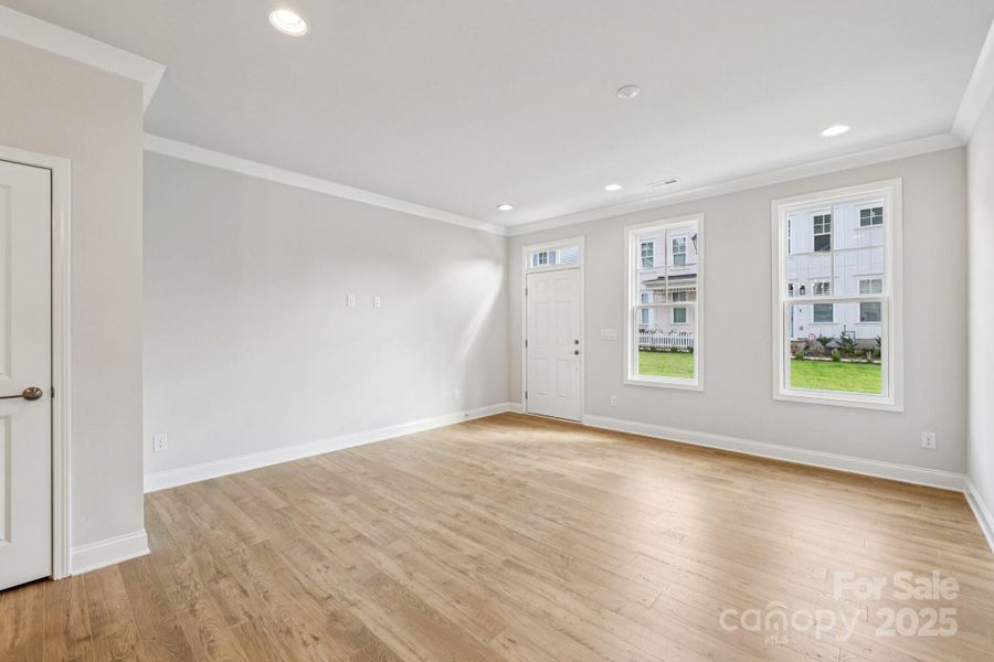 Spacious, unfurnished interior of a new home in , Huntersville (Image 20).
