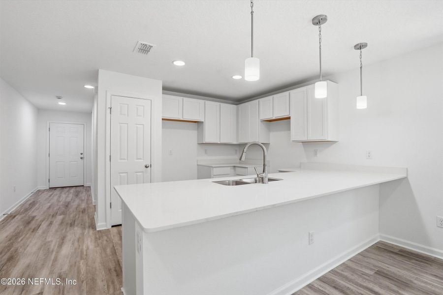 Furnished interior view inside a new home in , Jacksonville (Image 14).