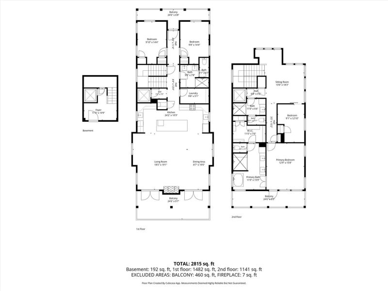 2D floor plan layout of this home in , Tiki Island, TX (Image 4).