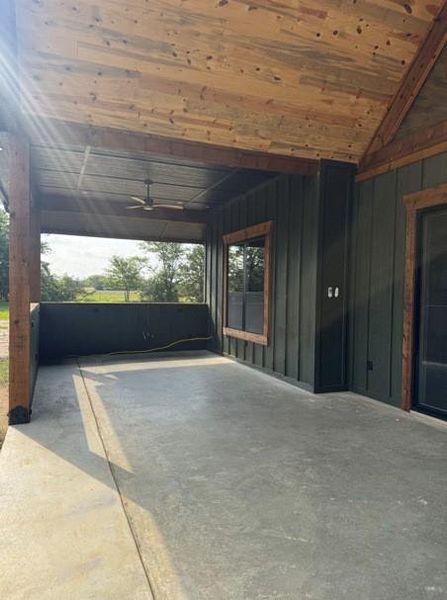 Exterior details and patio area of a home in , Pottsboro (Image 15). Exterior details and patio area of a home in , Pottsboro (Image 15).