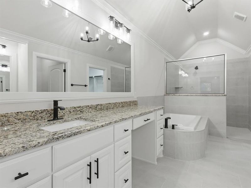 Furnished interior view inside a new home in , Granbury (Image 20). Furnished interior view inside a new home in , Granbury (Image 20).