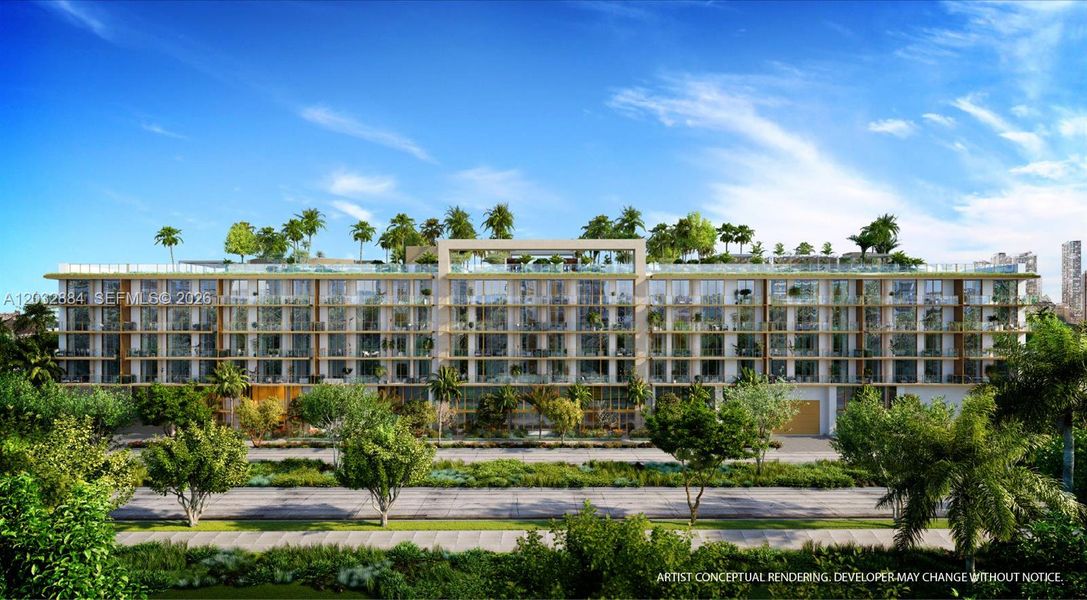 Condo located in Miami, FL showcasing its design and architecture (Image 16). Condo located in Miami, FL showcasing its design and architecture (Image 16).