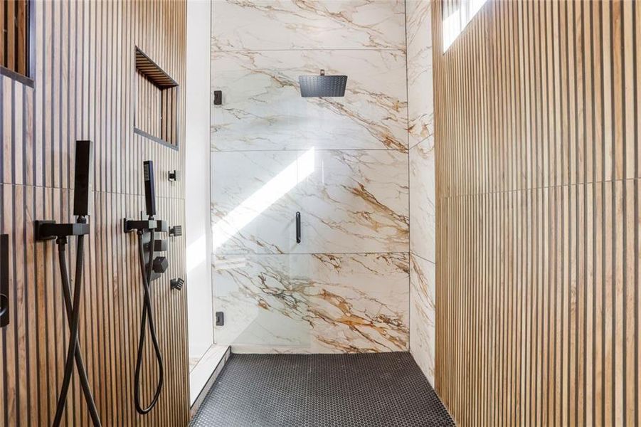 Close-up of interior finishes inside a home in , Atlanta (Image 28).