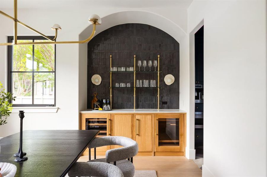 Furnished interior view inside a new home in , Dallas (Image 15).