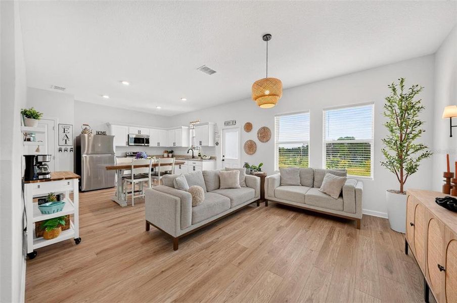 Furnished interior view inside a new home in , Groveland (Image 31).