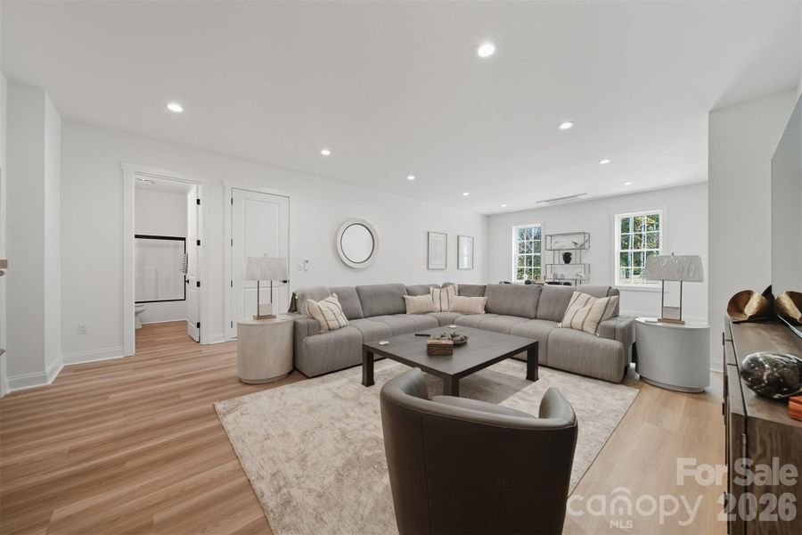 Furnished interior view inside a new home in , Granite Falls (Image 31).