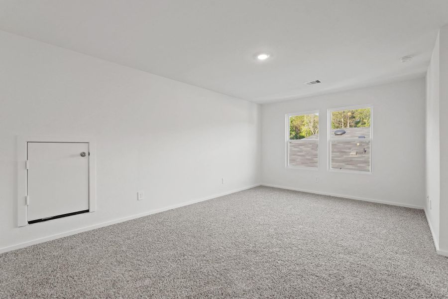Spacious, unfurnished interior of a new home in New Waverly Station, New Waverly (Image 18).