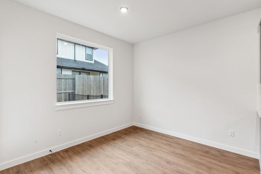 Spacious, unfurnished interior of a new home in Townhomes at Gattis, Round Rock (Image 22). Spacious, unfurnished interior of a new home in Townhomes at Gattis, Round Rock (Image 22).