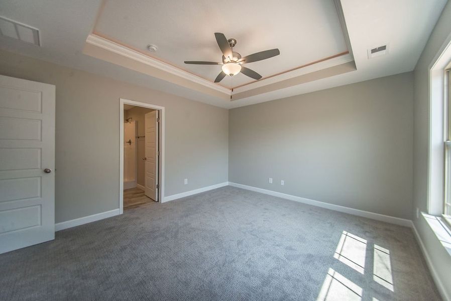 Representative unfurnished interior of a home built from the Pacific by Enchanted Homes in Hampshire Heights, Moore (Image 37).