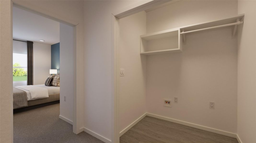Spacious, unfurnished interior of a new home in Sierra Vista, Rosharon (Image 19). Spacious, unfurnished interior of a new home in Sierra Vista, Rosharon (Image 19).