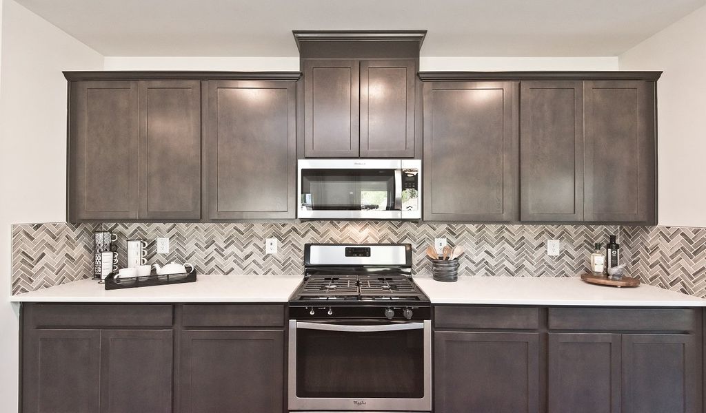 Skip takeout and cook dinner in the well-appointed kitchen.