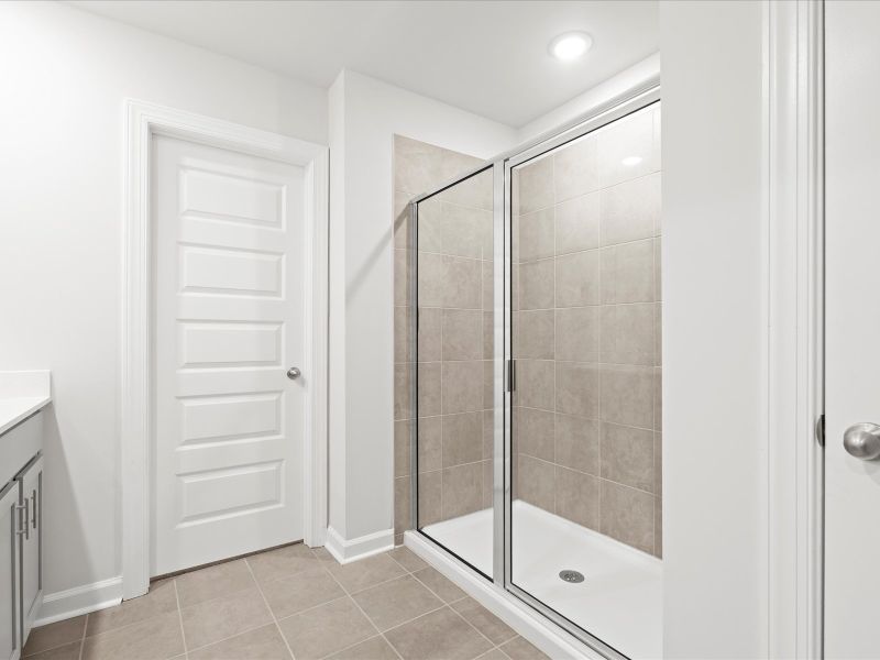 Furnished interior view inside a new home in The Farm at Wells Creek - Signature Collection, Gray Court (Image 4).