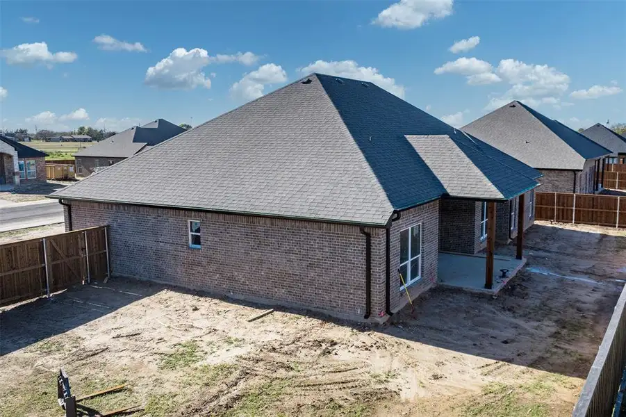 Exterior details and patio area of a home in , Mabank (Image 3). Exterior details and patio area of a home in , Mabank (Image 3).