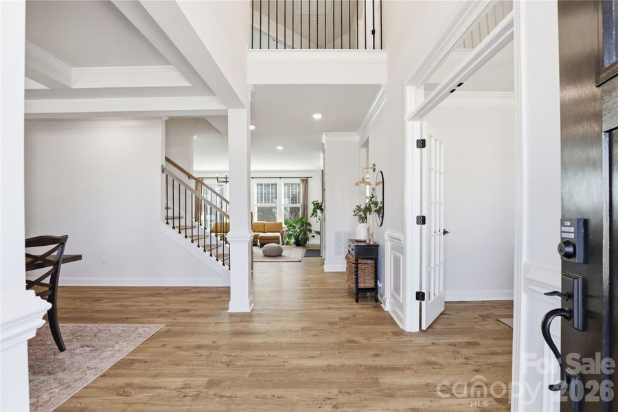 Spacious, unfurnished interior of a new home in Falls Cove, Troutman (Image 22).