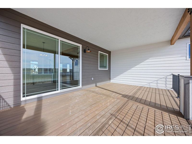 Exterior details and patio area of a home in , Milliken (Image 30).