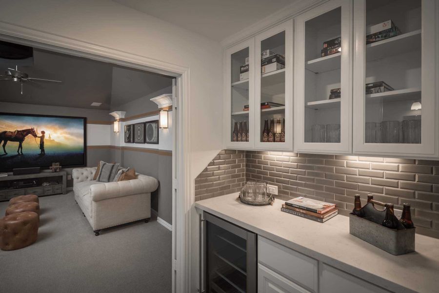 Representative Game Room Kitchenette - some options shown Representative Game Room Kitchenette - some options shown