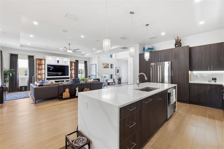 Furnished interior view inside a new home in , Tampa (Image 13).