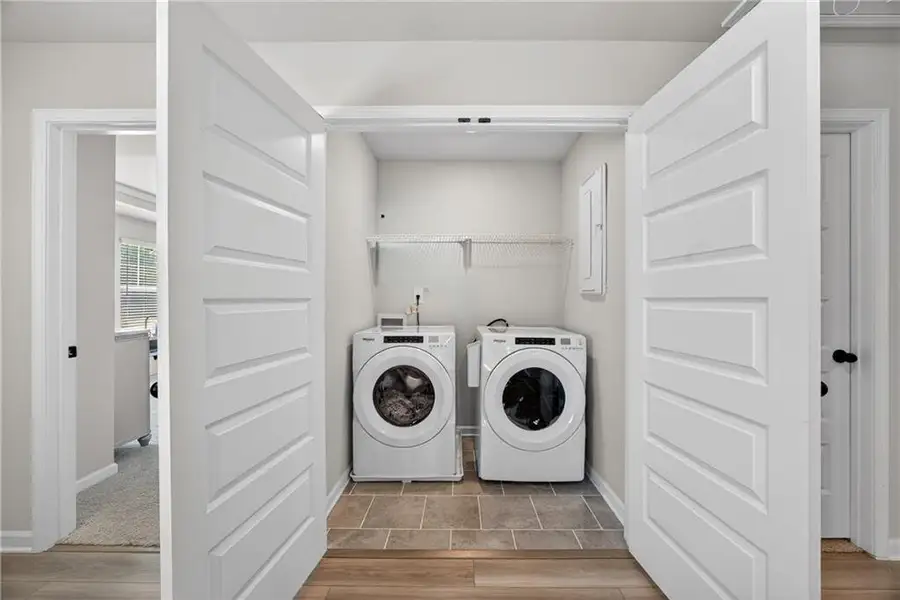 Furnished interior view inside a new home in , Stockbridge (Image 9).