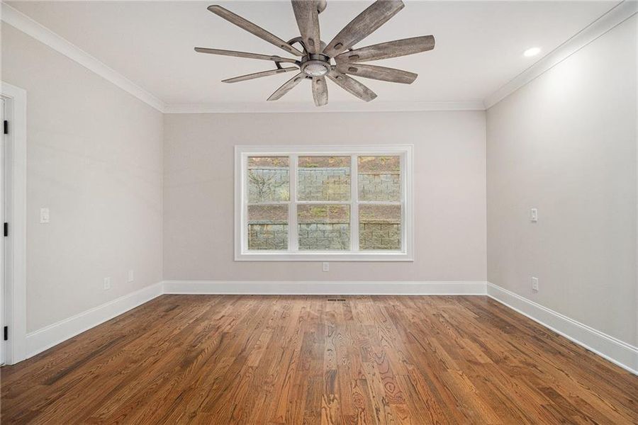 Spacious, unfurnished interior of a new home in , White (Image 25).