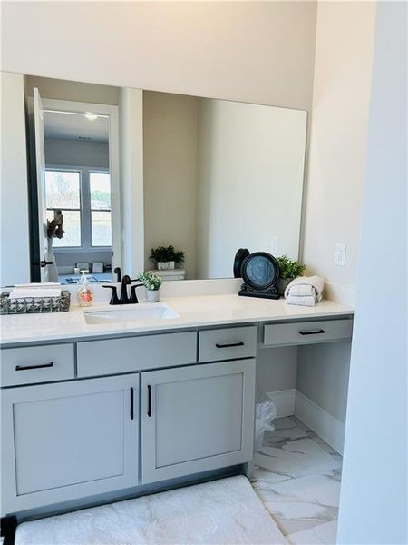 Furnished interior view inside a new home in , Cumming (Image 35).