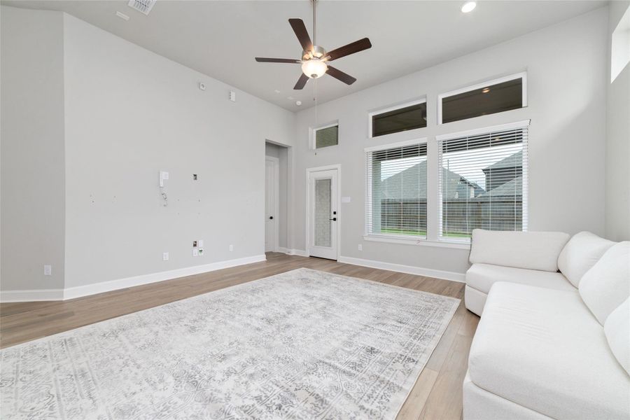 Spacious, unfurnished interior of a new home in Harvest Green - Reserve Collection, Richmond (Image 22).