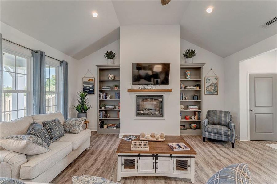 Furnished interior view inside a new home in , Cartersville (Image 9).