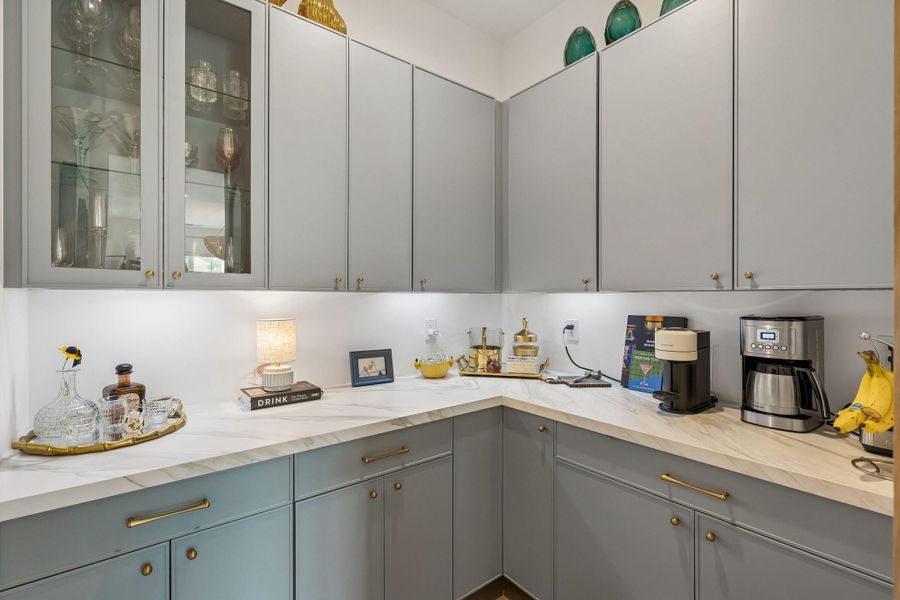 Furnished interior view inside a new home in , Charleston (Image 9).