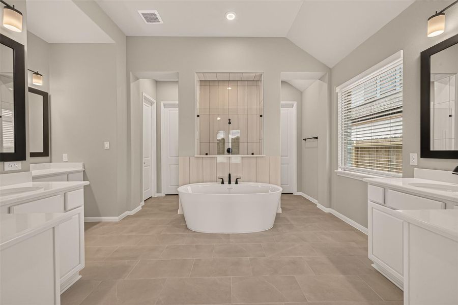 Furnished interior view inside a new home in , Richmond (Image 9).