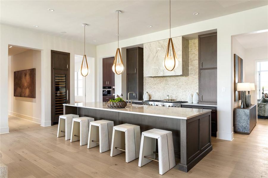 Furnished interior view inside a new home in , Fort Worth (Image 12).