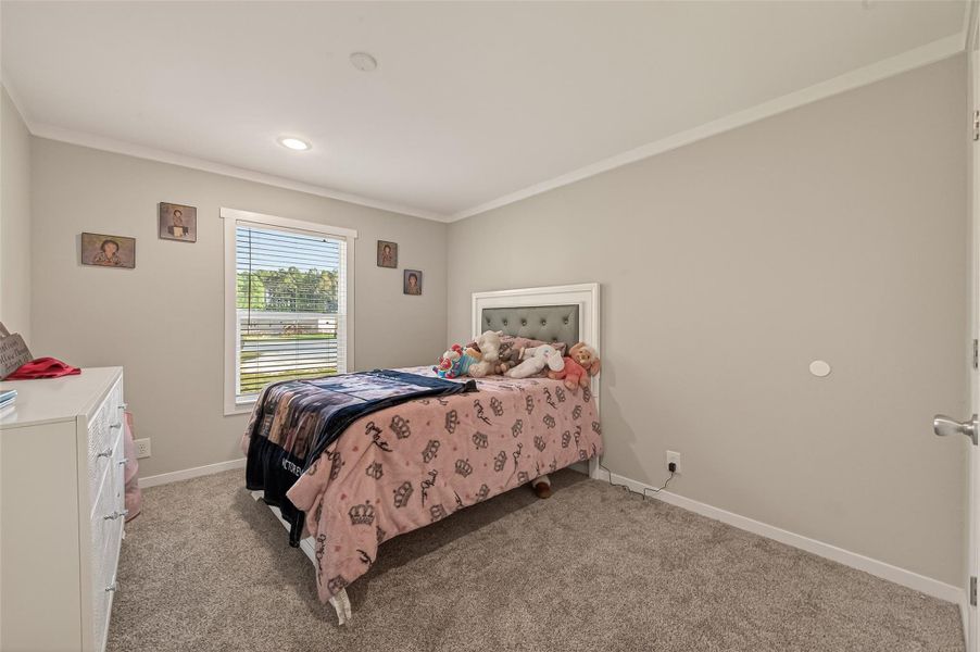 Furnished interior view inside a new home in , Cleveland (Image 9).
