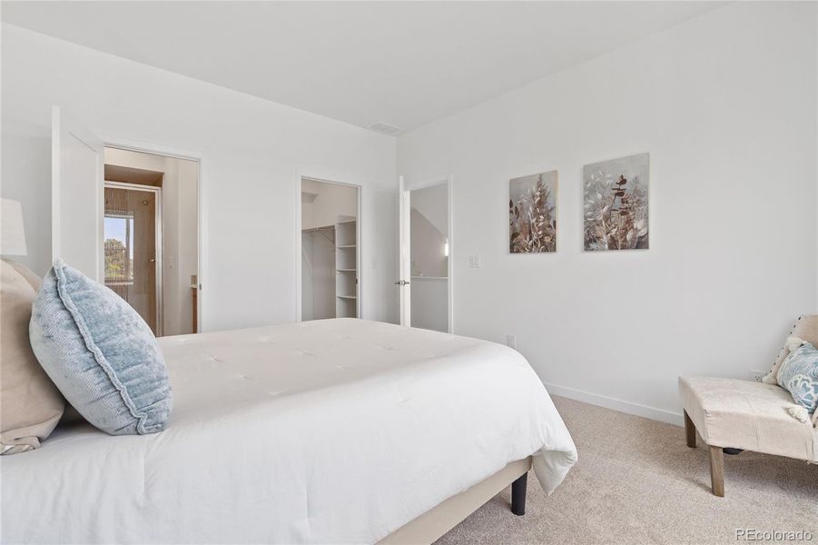 Furnished interior view inside a new home in , Denver (Image 12).