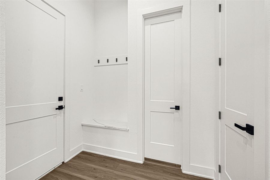 MUD ROOM, GARAGE ACCESS and HALF BATH