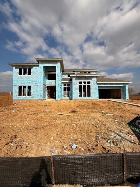 In-progress construction of a new home in Briarley, Montgomery, TX (Image 22).