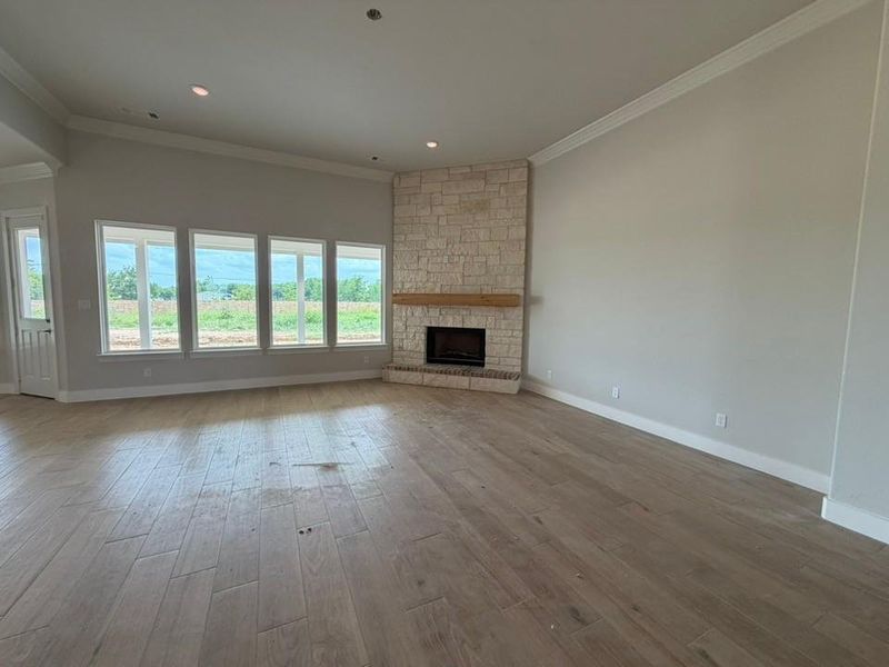 Spacious, unfurnished interior of a new home in Rocky Top, Krum (Image 14). Spacious, unfurnished interior of a new home in Rocky Top, Krum (Image 14).