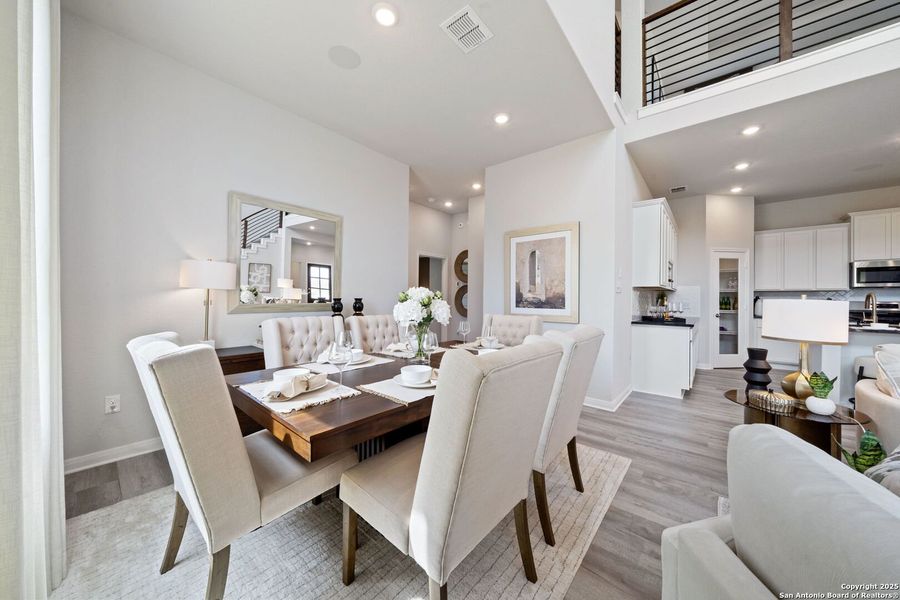 Furnished interior view inside a new home in Applewhite Meadows, San Antonio (Image 43). Furnished interior view inside a new home in Applewhite Meadows, San Antonio (Image 43).