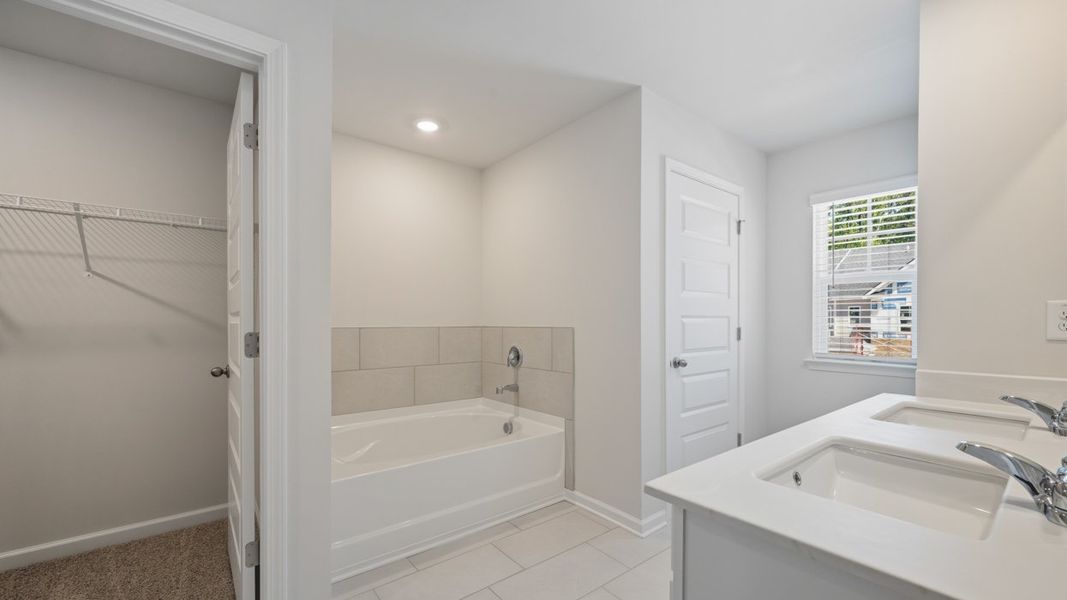 Furnished interior view inside a new home in Independence Villas and Townhomes, Loganville (Image 8).