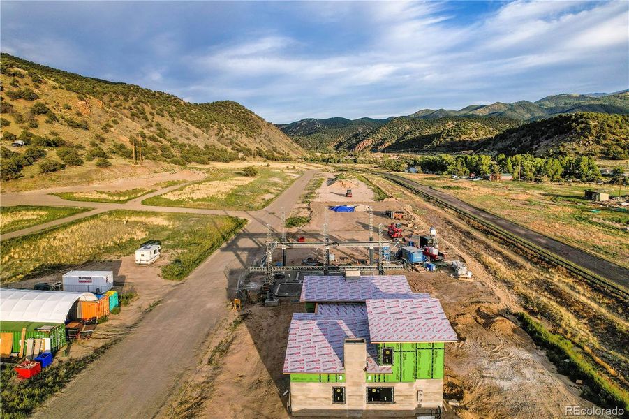 In-progress construction of a new home in , Salida, CO (Image 15).