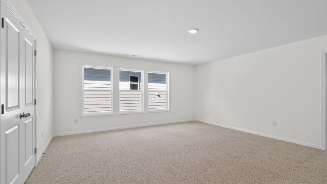 Spacious, unfurnished interior of a new home in The Manors at Winston Pointe, Clayton (Image 22). Spacious, unfurnished interior of a new home in The Manors at Winston Pointe, Clayton (Image 22).