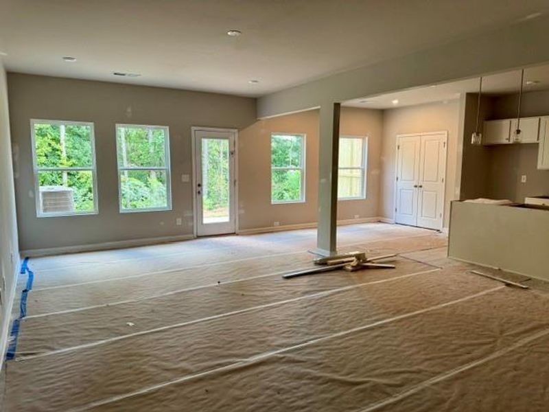 In-progress construction of a new home in Park Center Pointe, Mableton, GA (Image 13).