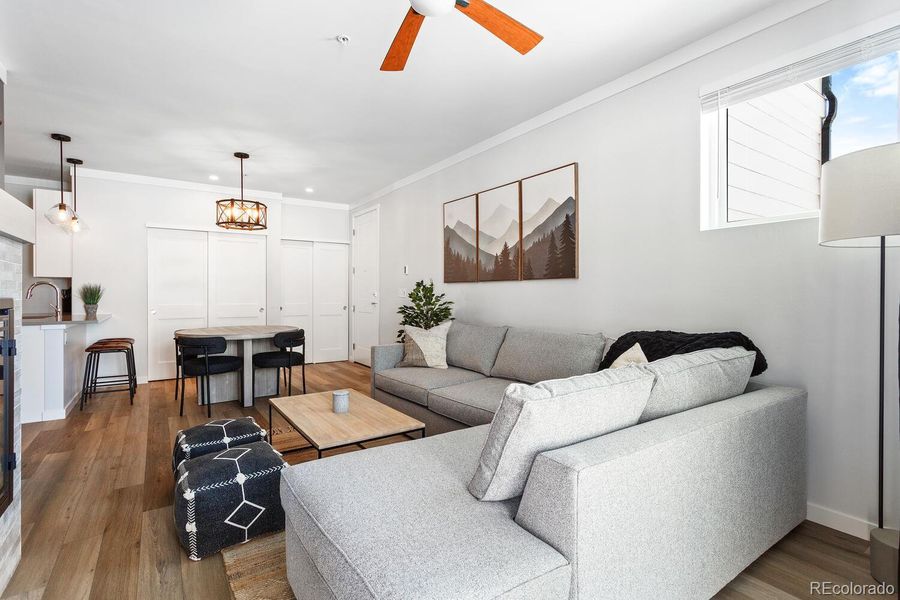 Furnished interior view inside a new home in , Fraser (Image 11).