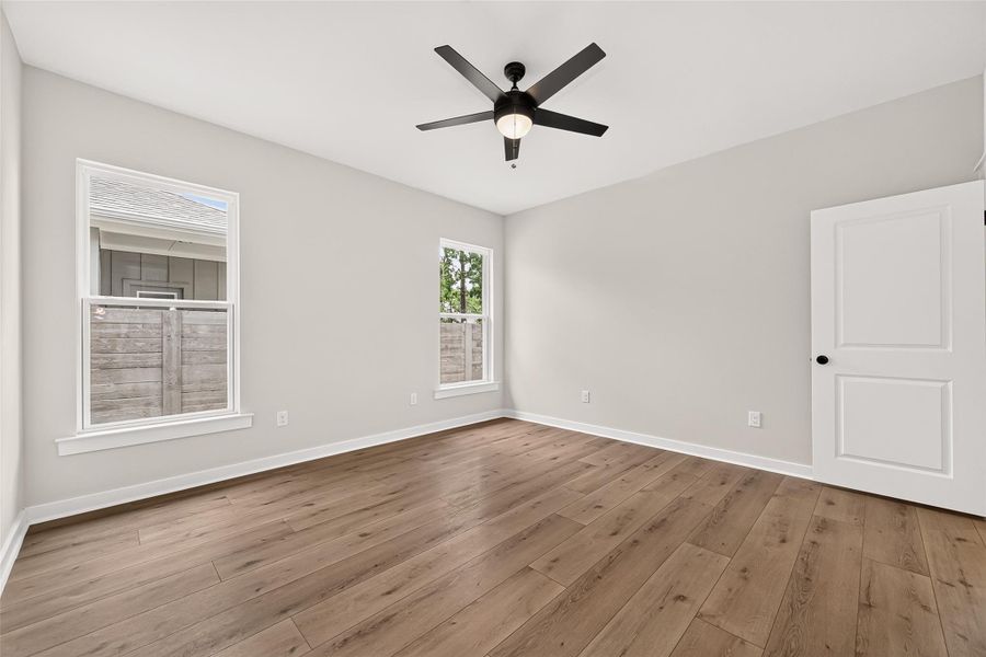 Spacious, unfurnished interior of a new home in Two Step Farm, Montgomery (Image 23). Spacious, unfurnished interior of a new home in Two Step Farm, Montgomery (Image 23).