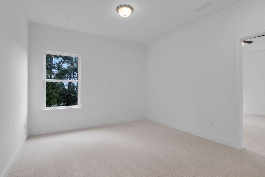 Representative unfurnished interior of a home built from the Canton by UnionMain Homes in Three Rivers, Rome (Image 25).
